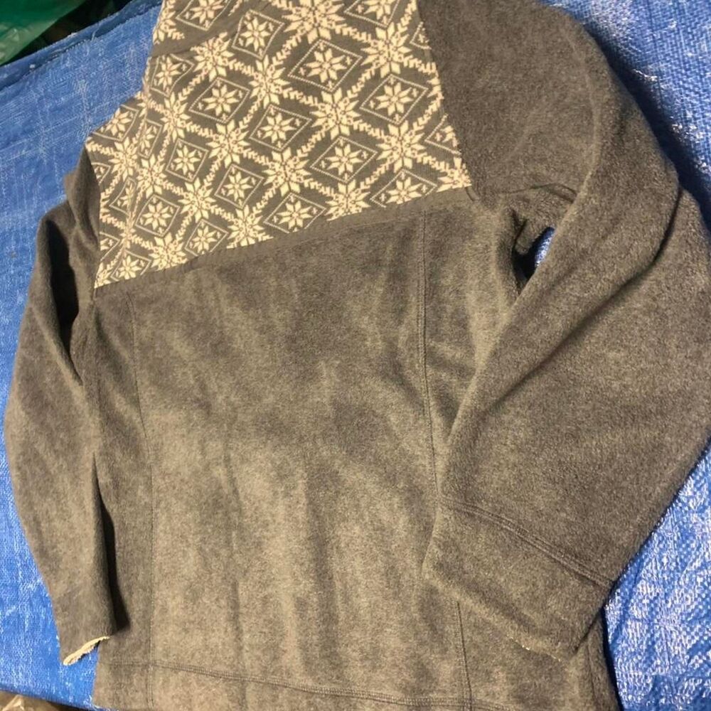 Llbean Women's Brown and Grey Jacket - Picture 7 of 8